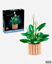LEGO Botanical Collection Peace Lily Magnolia Branches Flower Building Set 10340