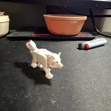 LEGO White/Red Custom Printed Wolf Animal Figure NINJAGO MPN bb0916c01pb01