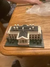 Lego 21006 Architecture White House  Used Complete no manual, no box