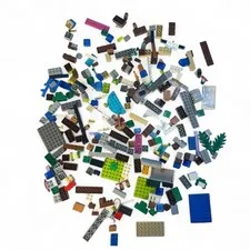 LEGO Bulk Lot of Assorted Bricks & Pieces Mixed Colors Genuine Building Blocks