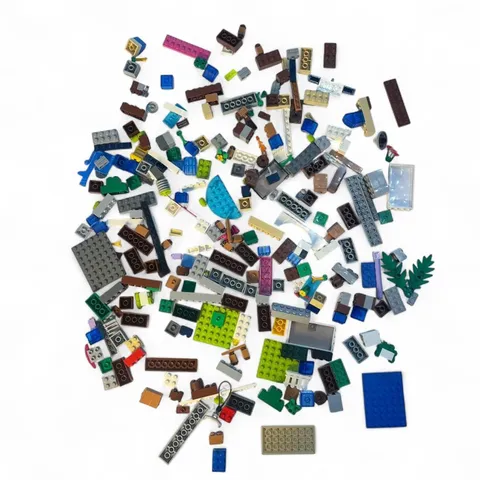 LEGO Bulk Lot of Assorted Bricks & Pieces Mixed Colors Genuine Building Blocks