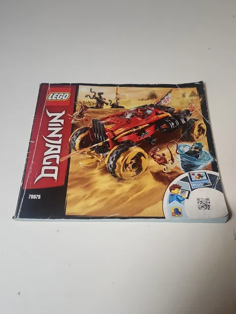 LEGO NINJAGO Land Bounty 70677 Illustrated Instruction Manual Good Condition 