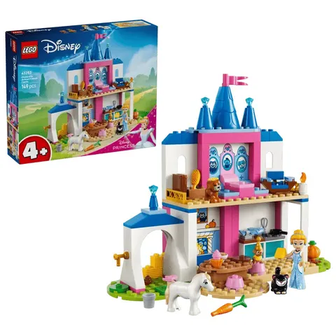 LEGO Disney™ Zamek Kopciuszka i jej zwierzęcych przyjaciół 43283 LEGO
