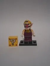 Wario Villan Minifigure Super Mario All Star Rare Customne Lego Serie Designed  