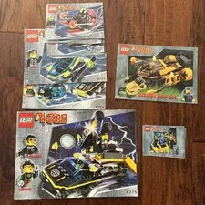 LEGO Alpha Team 6771/6772/6773/6774/6775/4790/4792 Instruction Booklets Only