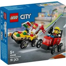 LEGO® City 60458 Pizza Delivery Truck Vs. Fire Truck