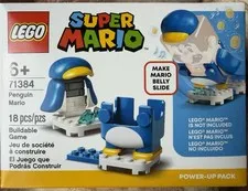LEGO Super Mario Penguin Mario Power-up Pack 71384 Belly Slide NEW Rare Retired