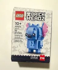 LEGO BrickHeadz Disney Stitch 40674 Complete Set 152pcs Display Plate