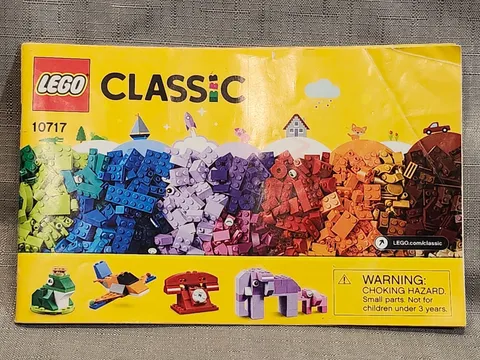 LEGO Classic Set Instruction Manual 10717 Book Only