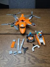 LEGO CITY Arctic Air Transport Set 60193 Plane 2 Minifigs INCOMPLETE