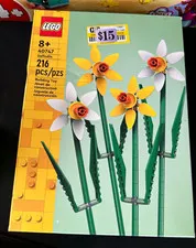 LEGO Botanical Collection Daffodils 40747 216 pcs Ages 8+