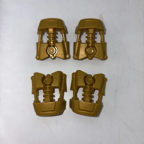 BIONICLE Lego Brand Armor Cover (Toa Okoto) 19087 (lot 4) Pearl Gold (version 2)
