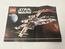 Lego 6212 Star Wars X-Wing Fighter - Manual Only - 2006 