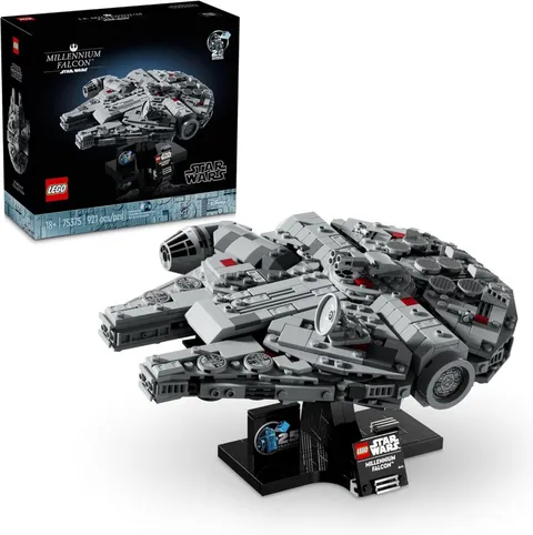 LEGO Star Wars Millennium Falcon 25th Anniversary Edition 18+ Collectible Buildi