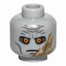 LEGO Minifigure, Head Alien SW Darth Malgus