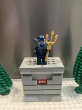 Lego Atlantis Manta Warrior Minifigure with Trident - atl003