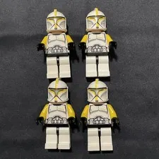 Lego Star Wars The Clone Wars Clone Trooper Commander Minifigure sw0481 lot