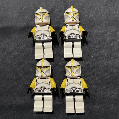 Lego Star Wars The Clone Wars Clone Trooper Commander Minifigure sw0481 lot