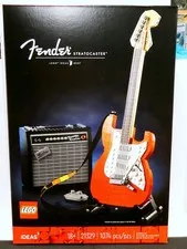 LEGO Ideas #037: Fender Stratocaster (21329) Red (or Black) Guitar + Amp