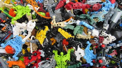 Lego Bionicle Hero Loose Random Pieces 1 Lbs Pound Toys
