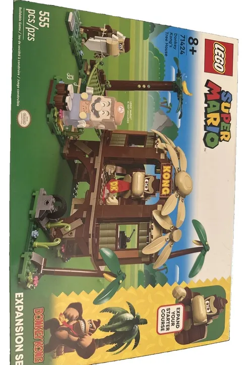 LEGO Super Mario Donkey Kong's Tree House Expansion 71424 (UNOPENED)