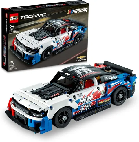 Lego 42153 - Nascar NextGen Chevrolet Camero ZL1 - 672 Pieces - Complete