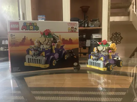 LEGO Super Mario: Bowser's Muscle Car Expansion Set #71431 OPEN BOX COMPLETE SET