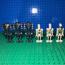 LEGO Star Wars Battle Droid & Super Battle Droid Minifigures Lot of 6