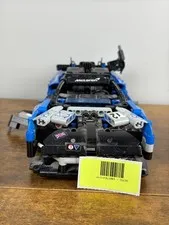 LEGO Technic McLaren Senna GTR 42123 Blue Race Car Model – 98% Complete