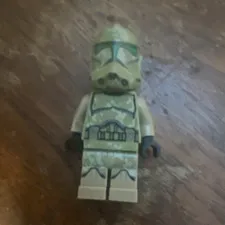 LEGO Star Wars Clone Trooper Tan Soldier Minifigure Figure Plastic