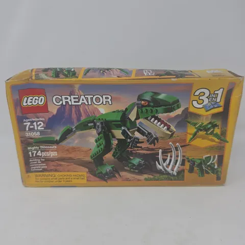 LEGO Creator 3-in-1 31058 – Mighty Dinosaurs – Brand New, Sealed