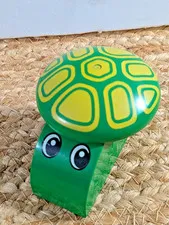 LEGO DUPLO Vintage Turtle Snail Animal Mushroom Shell Printed Brick 2297