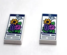 Lego - Minifigure Utensil - Lot of 2 - Flower Seeds