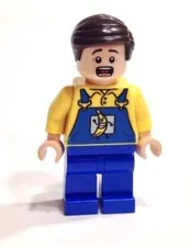 LEGO Batman DC Super Heroes BANANA TRUCK DRIVER Mini-figure Authentic 76026