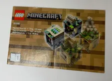 LEGO Minecraft The Village Micro World 21105 Instruction Manual Only