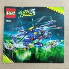 Lego Space Alien Conquest Jet-Copter Encounter (7067) Instruction Booklet Only