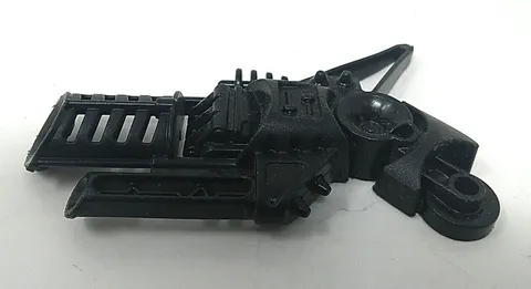 Lego Parts ~ Black Hero Factory Weapon, Sonic Blaster Arm ~ No 87815
