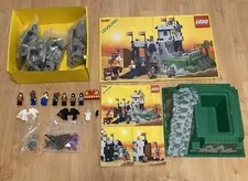 Vintage Lego Castle 6081 King's Mountain Fortress Complete with Instructions Box Part