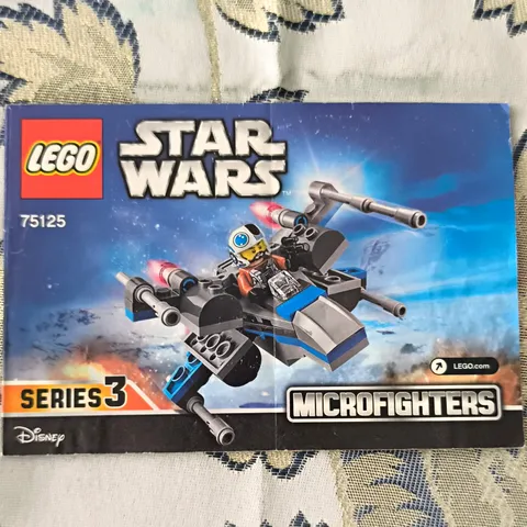 LEGO instructions Star Wars 75125 Residence X-Wing Fighter booklet DE/FR 2016