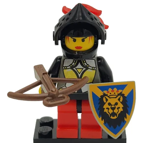 LEGO Minifigure cas034 - Knights' Kingdom Princess Storm with Shield & Crossbow