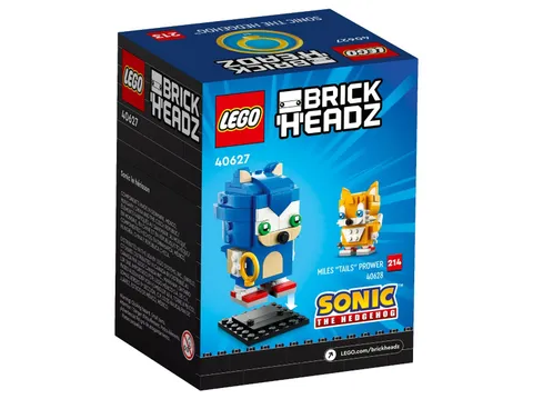 LEGO ® BrickHeadz 40627 Sonic the Hedgehog ™ new/original packaging + EOL