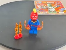LEGO Captain Marvel Minifigure 76153 Super Heroes sh0641 CMF Lot Rare Retired 