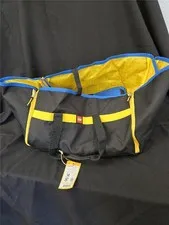 == LEGO 4-Pc Tote Large Black Tote Red Yellow Blue Smaller Tote CTT0048-959