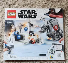 LEGO Star Wars 75241 Action Battle Echo Base Defense Manual Booklet EN 2019