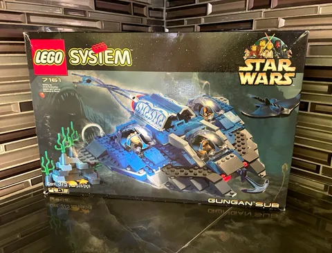 LEGO Star Wars 7161 Gungan Sub Complete Set