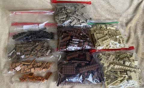 Browns Mixed Lego Lot 2 Lb. 6 Oz.