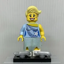 LEGO Collectible Series 4 col04-15 Ice Skater Minifigure Set 8804 Note