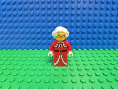 LEGO Mrs. Claus Minifigure Christmas Mrs 60436 hol361 Xmas CMF Lot Rare Retired 