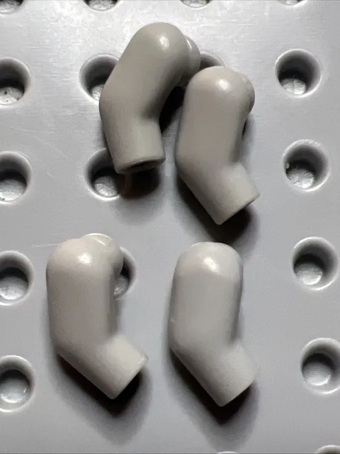 LEGO 982 Light Gray Minifigure Replacement Right Arms 4pcs