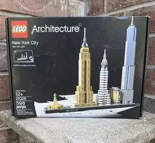 Lego Architecture #21028 New York City NYC Retired Brand New Factory Sealed